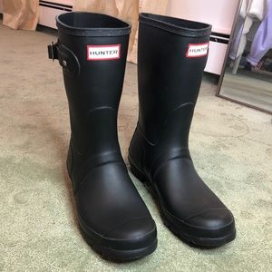 HUNTER original short matte rain boot